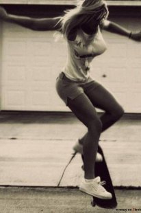 Девушки и скейтбординг в 1970-е